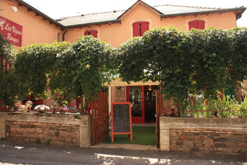 Hotel Les Vignes Rouges Ispagnac 외부 사진